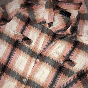 Gap Flannel Top